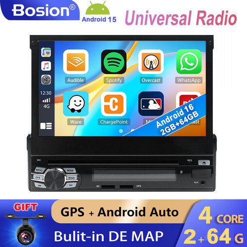 Single din autoradio - single, 1