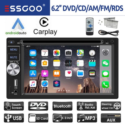 Din autoradio carplay - din, 6.2''