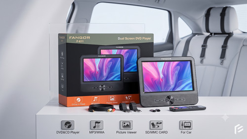 Fangor 611bk dual - f-611bk, screen