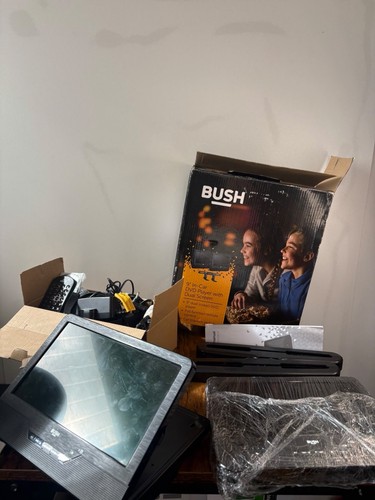 Boxed bush car dvd - boxed, 9"