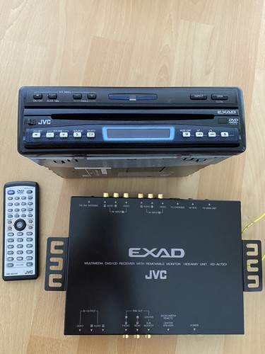 Dvd player jvc - cd, auto